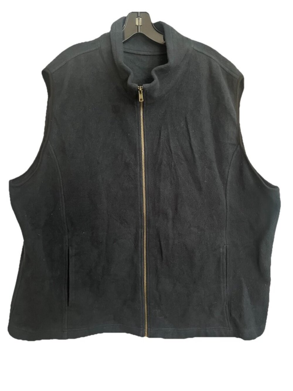 Rawganique Performance Organic Cotton Vest Men's XL Black Full Zip Stretch.  R